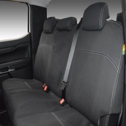 REAR seat covers Custom Fit FORD Ranger Next-Gen Wildtrak & Sport 2025 (2022-Now), Heavy Duty Neoprene, Waterproof | Supertrim