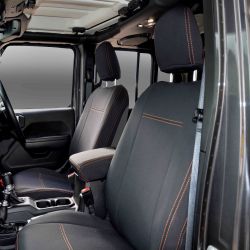 FRONT seat covers Custom Fit Jeep Gladiator JT (2020 - Now) Premium Neoprene, Waterproof | Supertrim
