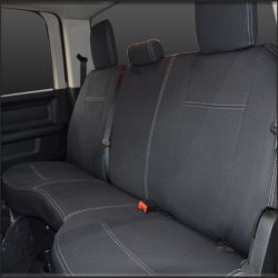 REAR Seat Covers Custom Fit Dodge RAM 1500 / 2500 / 3500 DT/DJ/D2, or DS, Premium Neoprene (Automotive-Grade) 100% Waterproof