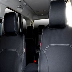 Seat Covers ALL 3 Rows Covers Snug Fit Ford Everest Next Gen 2025 (2022 - Now), Heavy Duty Neoprene, Waterproof | Supertrim