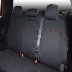 REAR seat covers Custom Fit FORD Ranger Next-Gen Raptor (2022-Now), Heavy Duty Neoprene, Waterproof | Supertrim