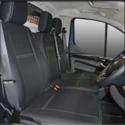 FRONT Seat Covers (Bucket & Bench) Custom Fit for Ford Transit VM Series (1995-2013), Premium Neoprene (Automotive-Grade) 100% Waterproof