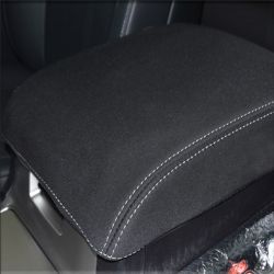 Console Lid Cover Custom Fit  Landcruiser 200 Series (Oct 2015 - 2021) - MK.III Sahara, Heavy Duty Neoprene (Automotive-Grade) 100% Waterproof