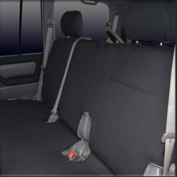 Toyota 100 Series Landcruiser Middle Row Full-length Seat Covers Custom Fit