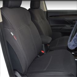 Mitsubishi Outlander  seat covers - FRONT 2025 ZM (2022-Now), Heavy Duty Neoprene, Waterproof | Supertrim
