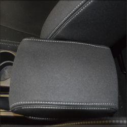 CONSOLE LID COVER Custom Fit Nissan Dualis +2 (2007-2013) 7 seats, Premium Neoprene, Waterproof | Supertrim