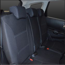 Supertrim REAR Seat Covers, Snug Fit Nissan Dualis (2007-2013) 5 seats, Premium Neoprene (Automotive-Grade) 100% Waterproof