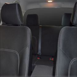 Nissan Navara D40 Rear & Front Pair Full-back With Map Pockets Seat Covers (Nov 2005 - May 2015)