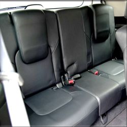 3rd Row Seat Covers Full-length Custom Fit Nissan Patrol Y62 2025 (2013-Now), Premium Neoprene, Waterproof | Supertrim