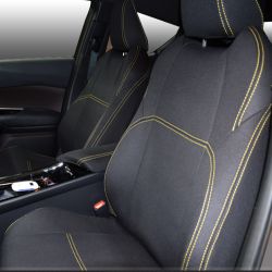 FRONT Seat Covers Full-Length Custom Fit Toyota C-HR (2017-Now), Premium Neoprene | Supertrim