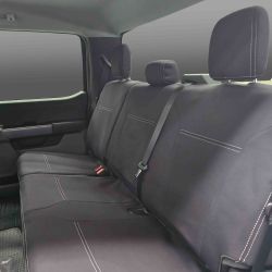 REAR seat covers Custom Fit Ford F-150 /250 /350 /450 (2021 - Now)  Premium Neoprene, Waterproof | Supertrim