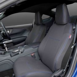Ford Mustang FO Series (2024 - Now) FRONT Seat Covers, Custom Fit, Premium Neoprene (Automotive-Grade) 100% Waterproof