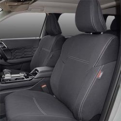 Mitsubishi Outlander Seat Covers - FRONT Full-Length 2025 ZM (2022-Now), Heavy Duty Neoprene | Supertrim