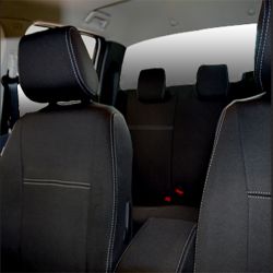 Custom Seat Covers for Jul 2011- Jun 2022 Ford Ranger PX.III - Standard FRONT + REAR - Premium Grade Neoprene, Waterproof, Airbag Safe