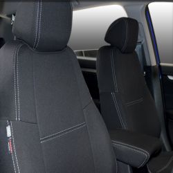 FRONT Seat Covers Full-Length with Map Pockets Custom Fit  Honda CR-V (2018 - 2023) Premium Neoprene | Supertrim 
