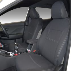 FRONT seat covers Custom Fit Hyundai Kona SX2 V1, V2 (2023-Now), Premium Neoprene, Waterproof | Supertrim