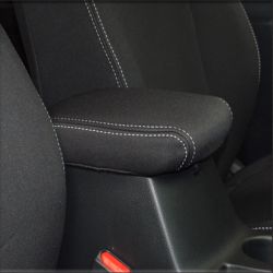 CONSOLE LID COVER Custom Fit Kia Seltos (2019-Now), Heavy Duty Neoprene, Waterproof | Supertrim