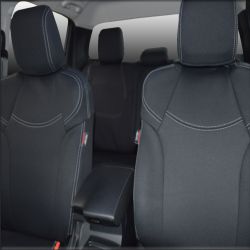 Seat Covers FRONT & REAR Custom Fit MAZDA BT-50 TF 2025(2021-Now), Heavy Duty Neoprene, Waterproof | Supertrim