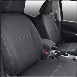 Nissan Navara NP300 2025 Front Full-Length with Map Pockets Seat Covers (2015-Now)