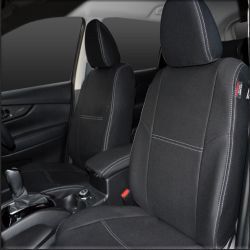 FRONT Full-back with Map Pockets Seat Covers Custom Fit Nissan X-Trail T32 (2014-2021), Premium Neoprene, Waterproof | Supertrim