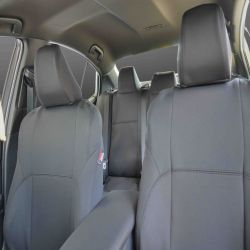 FRONT Seat Covers + Rear Full-length Cover Custom Fit Toyota Camry 80R (2024 - Now), Premium Neoprene, Waterproof | Supertrim