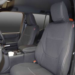 Front Seat Covers Custom Fit Toyota Prado 250 (2024 - Now), Heavy Duty Neoprene, 100% Waterproof 