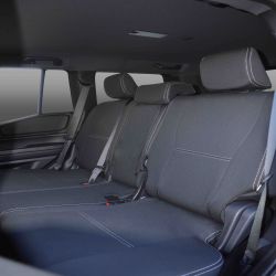 Rear (with Armrest) Seat Covers Custom Fit Toyota Prado 250 (2024 - Now), Heavy Duty Neoprene, 100% Waterproof 