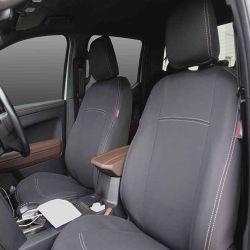 FRONT Seat Covers Full-Length Custom Fit 2025 Wolkswagen Amarok NF (2023-Now), Heavy Duty Neoprene | Supertrim