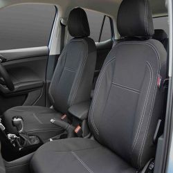 FRONT Seat Covers Full-Length Custom Fit Volkswagen T-Cross (2020-Now), Premium Neoprene, Waterproof | Supertrim