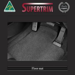 Set of 4 Brand New Hard Wearing Universal PVC Backed Carpet Floor Mats!