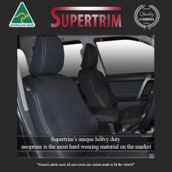 FRONT Seat Covers Full-Length Custom Fit Toyota Camry XV40 (2006-2011), Heavy Duty Neoprene | Supertrim