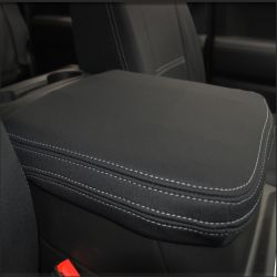 CONSOLE LID COVER Custom Fit Chevrolet Silverado 1500 / 2500 Series (2020-Now), Heavy Duty Neoprene, Waterproof | Supertrim