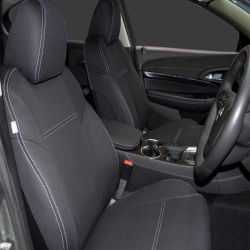 FRONT + REAR Seat Covers Custom Fit HSV Maloo 2-Seat Only VE (2006-2013) or VF (2013-2017), Premium Neoprene (Automotive-Grade) 100% Waterproof | Supertrim