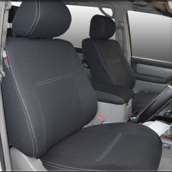 Toyota 100 Series Landcruiser FRONT Seat Covers Full-Length with Map Pockets Custom Fit