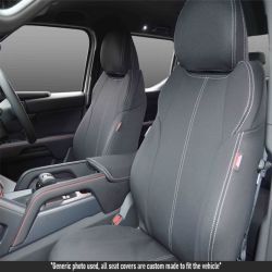 FRONT Seat Covers Full-Length with Map Pockets Custom Fit  JAC T9 (2024-on), Heavy Duty Neoprene | Supertrim 