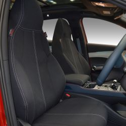 FRONT Seat Covers Full-Length with Map Pockets Custom Fit BYD ATTO 3 (2022-Now), Heavy Duty Neoprene | Supertrim