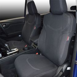 FRONT seat covers Custom Fit ISUZU D-MAX RG (2021-Now), Heavy Duty Neoprene, Waterproof | Supertrim