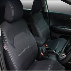FRONT Seat Covers Full-Length with Map Pockets Custom Fit  Kia Sportage QL (2015-2021) Premium Neoprene | Supertrim 