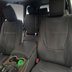 ALL 3 ROWS Seat Covers Custom Fit Toyota Landcruiser 300 Series (2021-Now) - VX & GR Sport, Heavy Duty Neoprene, Waterproof | Supertrim 