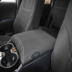 CONSOLE LID COVER Custom Fit Toyota Landcruiser 300 Series (2021-Now) - Sahara, Sahara ZX, Heavy Duty Neoprene, Waterproof | Supertrim