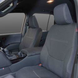 FRONT seat covers Custom Fit Toyota Landcruiser 300 Series (2021-Now) - Sahara, Sahara ZX, Heavy Duty Neoprene, Waterproof | Supertrim