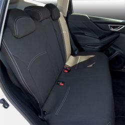 REAR Full-back Seat Covers Custom Fit Subaru Crosstrek (2023-Now), Premium Neoprene, Waterproof | Supertrim