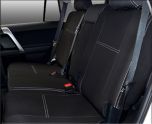 2nd Row Seat Covers Full-length Custom Fit Isuzu MU-X (Nov 2013 - 2020), Premium Neoprene (Automotive-Grade) 100% Waterproof | Supertrim