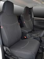 FRONT seat covers Custom Fit ISUZU D-MAX RG 2025 (2021-Now) SINGLE CAB, Heavy Duty Neoprene, Waterproof | Supertrim