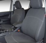 FRONT Seat Covers Full-Length With Map Pockets & REAR Custom Fit FORD Ranger Next-Gen Wildtrak & Sport (2022-Now), Heavy Duty Neoprene, Waterproof | Supertrim