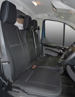 FRONT (Bucket & Bench) + REAR Seat Covers Custom Fit for Ford Transit VM Series (1995-2013), Premium Neoprene (Automotive-Grade) 100% Waterproof