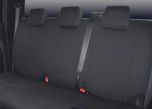 Ford Ranger Raptor PX. III (2018 - 2021.75) REAR Dual Cab Seat Covers, Snug Fit, Premium Neoprene (Automotive-Grade) 100% Waterproof 