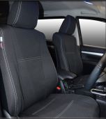 Toyota Hilux Seat Covers for 8th-Gen N80 EXTRA CAB (9/2015 - Now) - Front Row (Standard) 