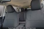 FRONT Seat Covers & REAR Full-length Cover Custom Fit Toyota Kluger (2020 - Now), Premium Neoprene, Waterproof | Supertrim 