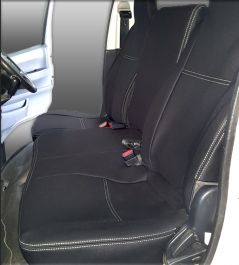 FRONT BUCKET BENCH COMBO Seat Covers Custom Fit Toyota Hiace 1990 2019 Heavy Duty Neoprene Automotive Grade 100 Waterproof Supertrim
